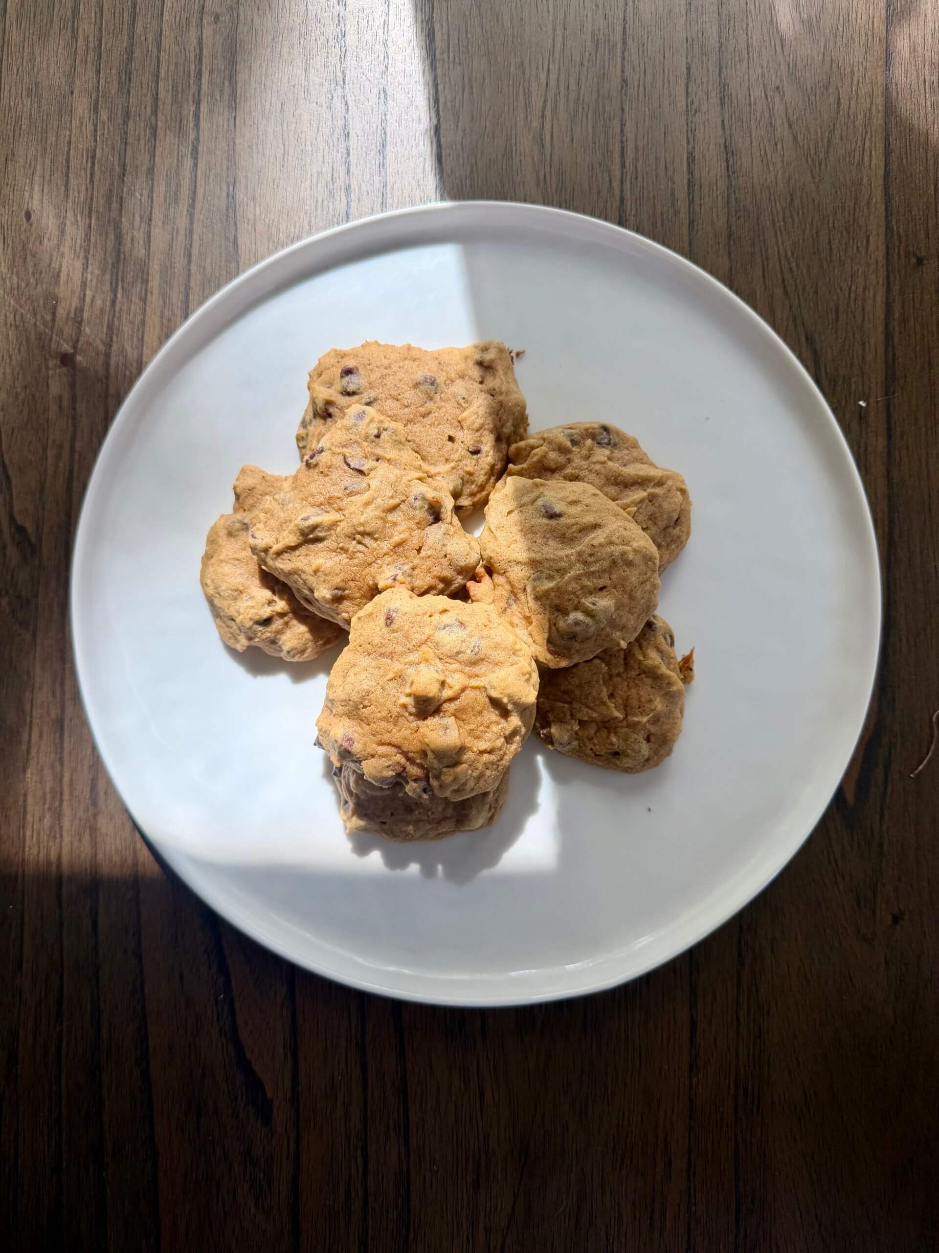 Pumpkin Chocolate Chip Cookies