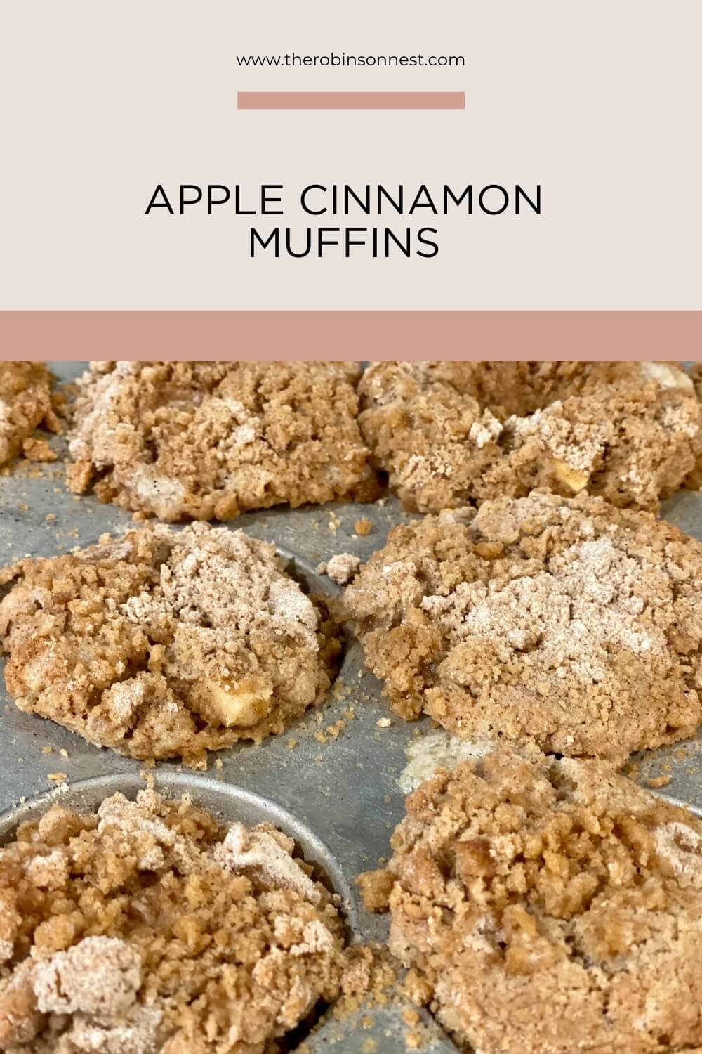 Apple cinnamon muffins